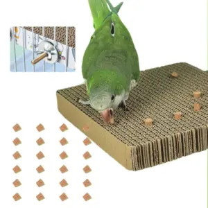 brinquedo de papel para pássaros