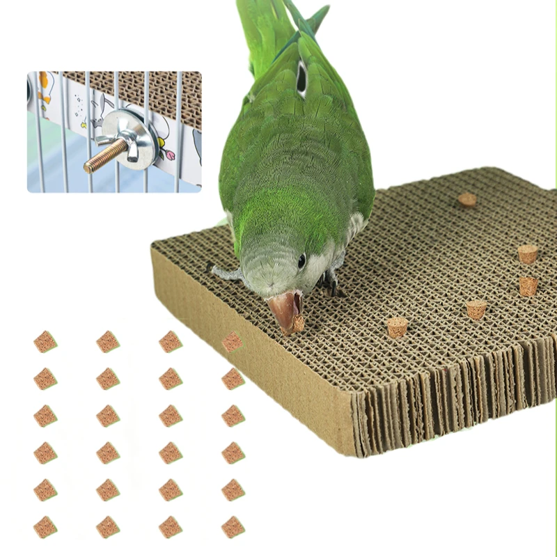 brinquedo de papel para pássaros