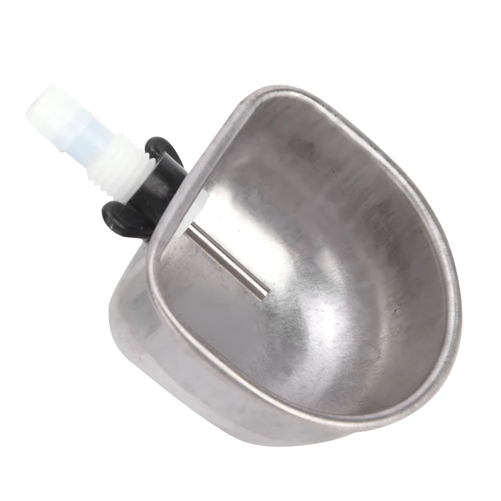Bebedouro de Niple para Coelhos em Aço Inoxidável com Conector T - Imagem 3