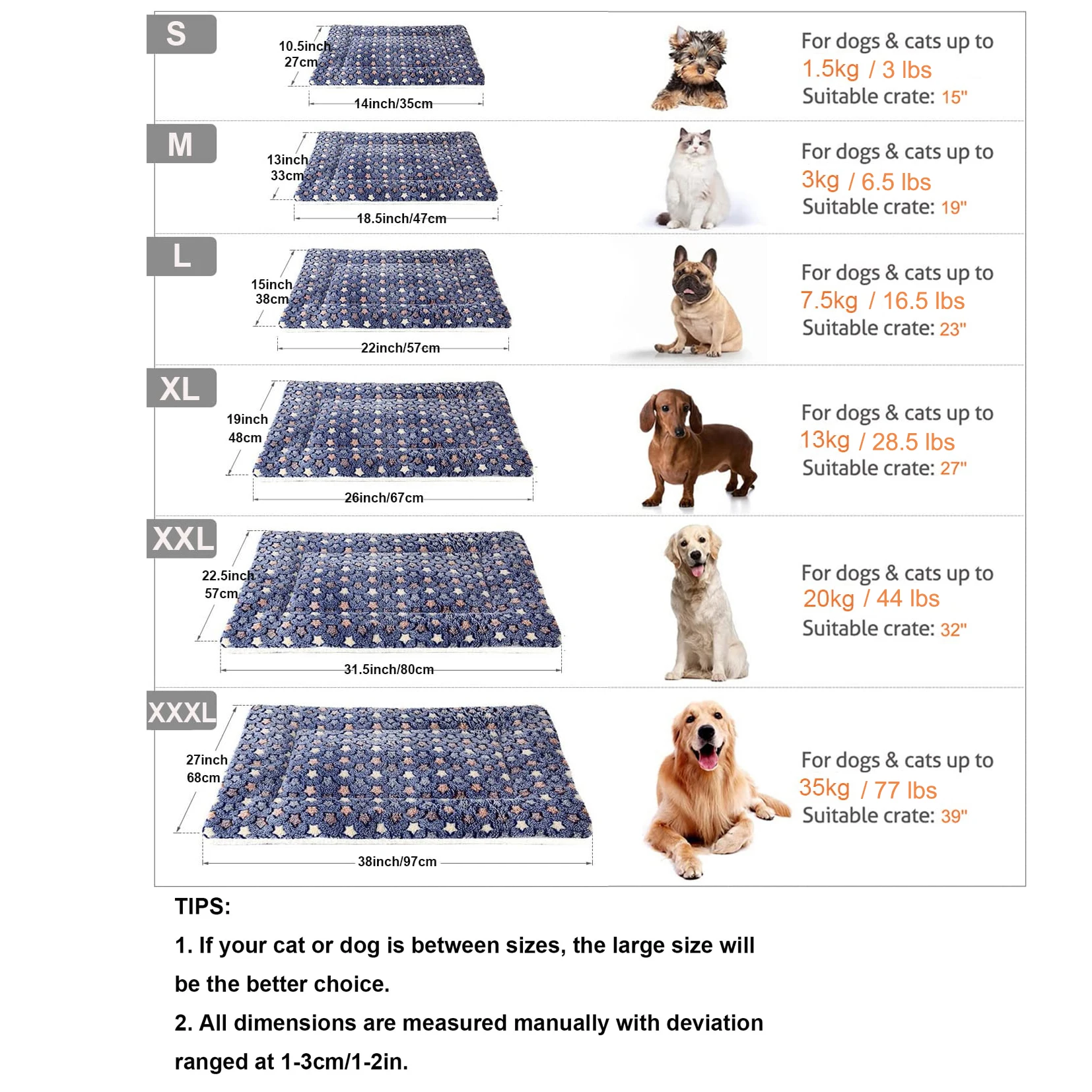 Tapete de Flanela para Pets Multi-Modelo para Cães e Gatos - Image 3