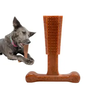 mordedor para cães de fibra de bambu
