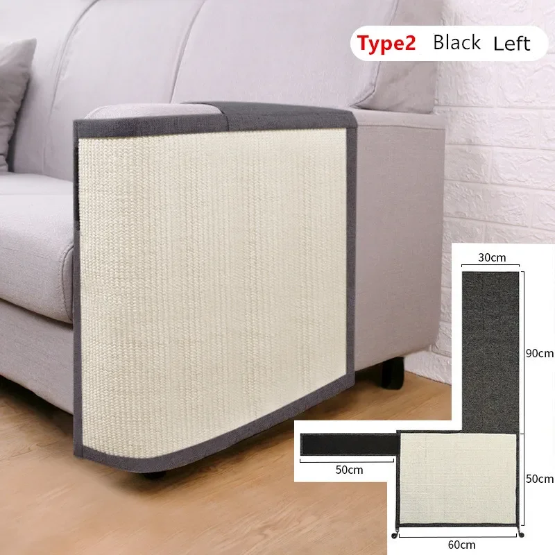 Arranhador para Gatos de Sisal com Proteção para Móveis - Imagem 6