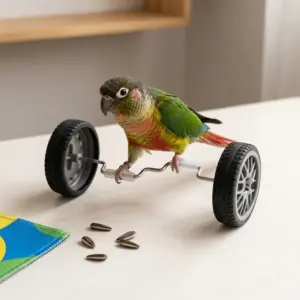 bicicleta de equilíbrio para pássaros