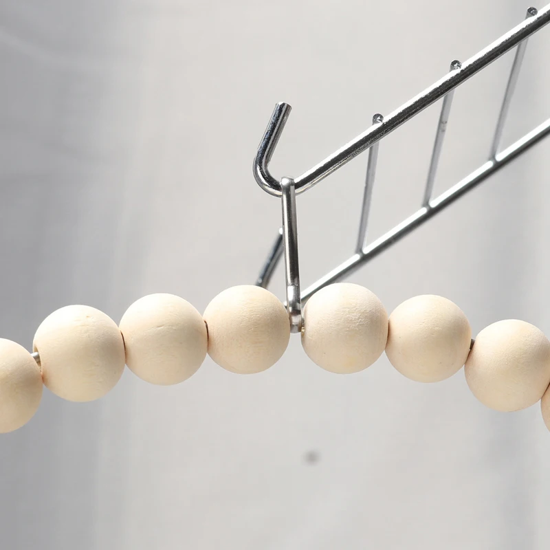 Brinquedo de Madeira para Pássaros com Sino 12 cm para Gaiola - Imagem 5