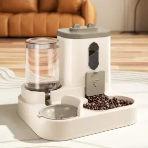 comedouro automático para cães e gatos por gravidade