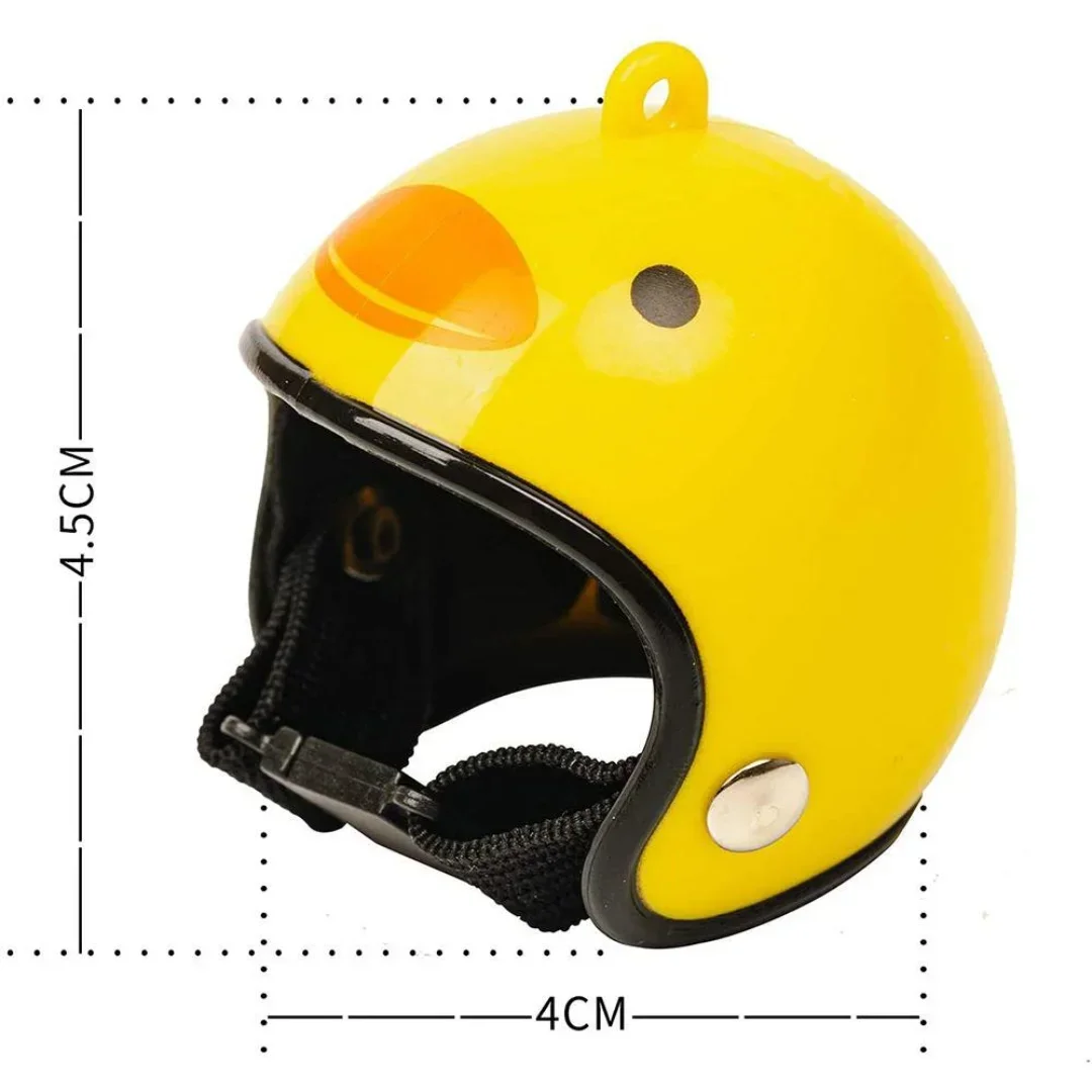 Capacete de Frango para Pássaros Pequenos com Elástico Ajustável - Imagem 6
