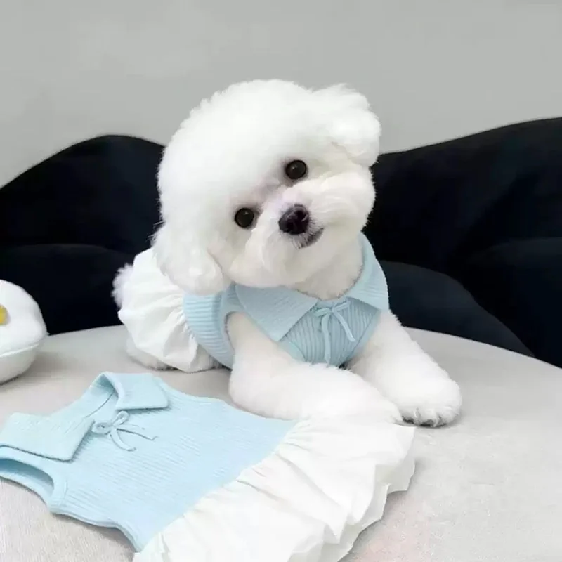 Vestido Polo para Cães de Poliéster para Verão Leve e Fresco - Imagem 2