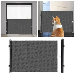 cerca retrátil para cães e gatos