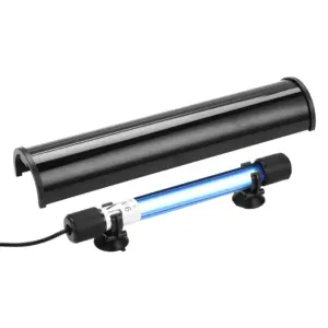 escudo para lâmpada UV de aquário