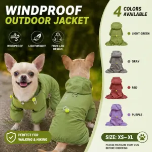 macacão impermeável para cães pequenos