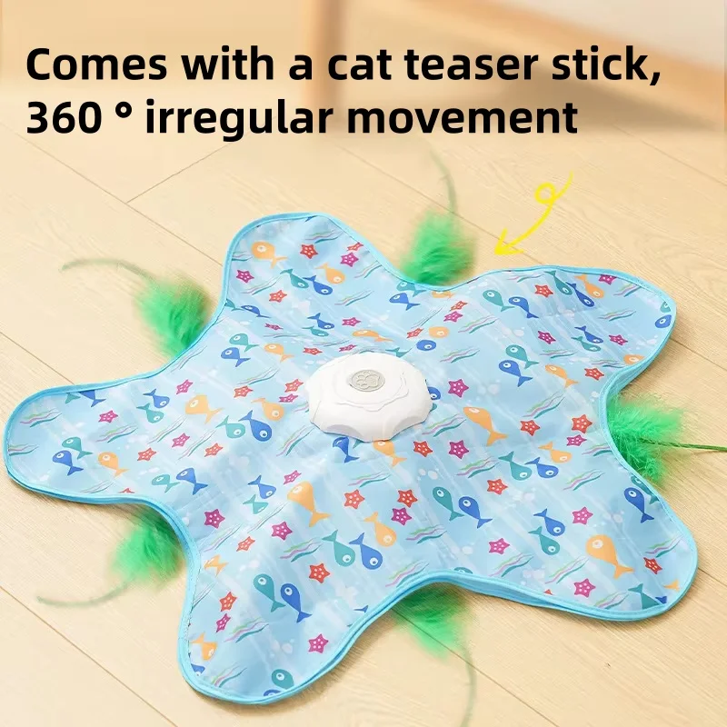Brinquedo para Gatos Ativado por Movimento com Canto de Pássaro - Image 4
