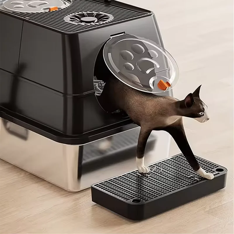 Rampa para Caixa de Areia Gatos com Função de Filtro Impermeável - Imagem 5