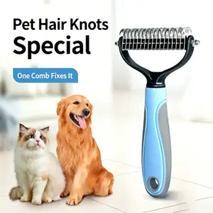 escova removedora de pelos para cães e gatos