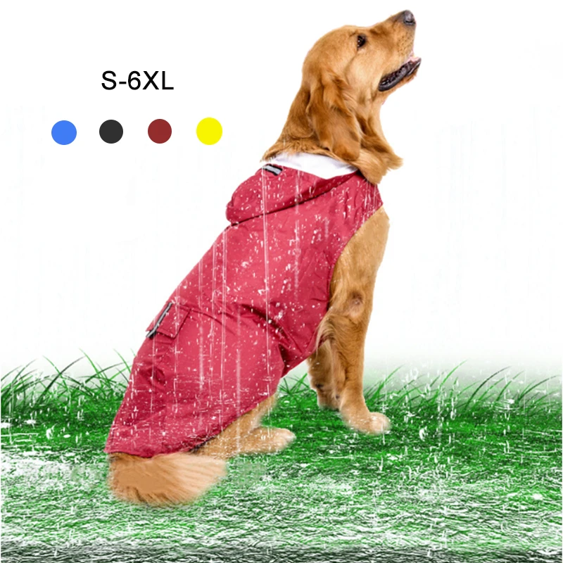 capa de chuva refletiva para cães