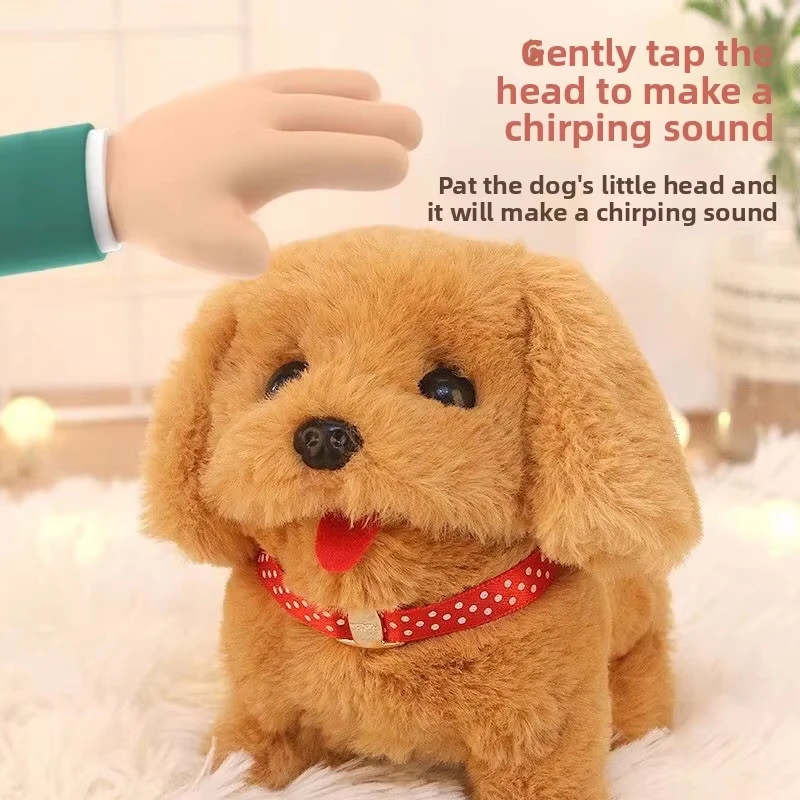 Brinquedo de Pelúcia Elétrico para Cães com Simulação de Movimento - Imagem 2