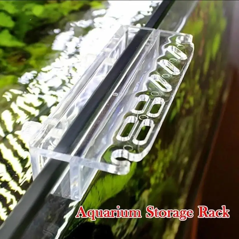 Suporte de Acrílico para Ferramentas de Aquário com Transparência - Imagem 2