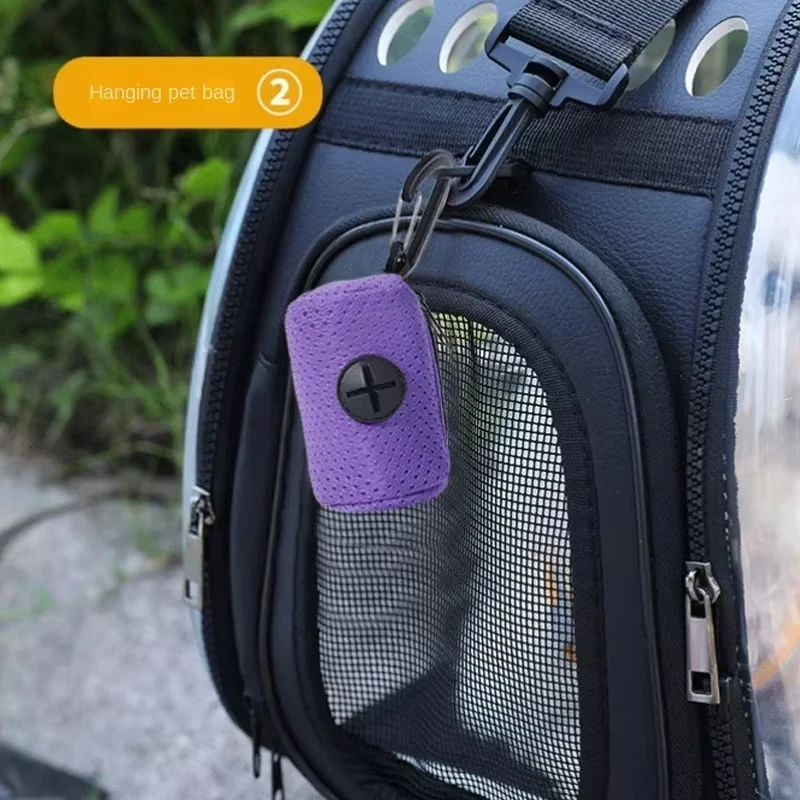 Dispensador de Sacos para Cocô de Cachorro Pendurável para Passeio - Imagem 6