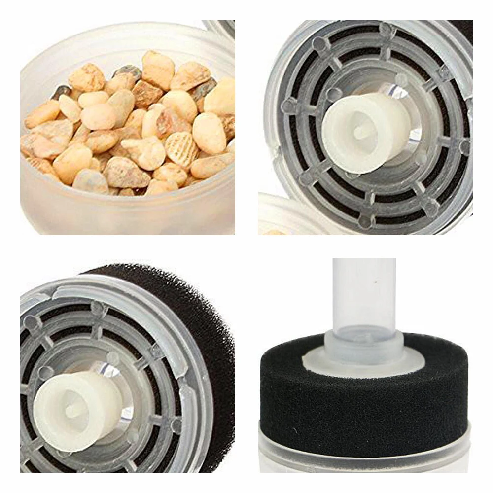 Filtro Esponja para Aquário Pequeno com Oxigenação Fácil Instalação - Imagem 4