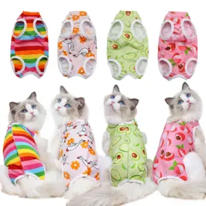 roupa de recuperação para gatos