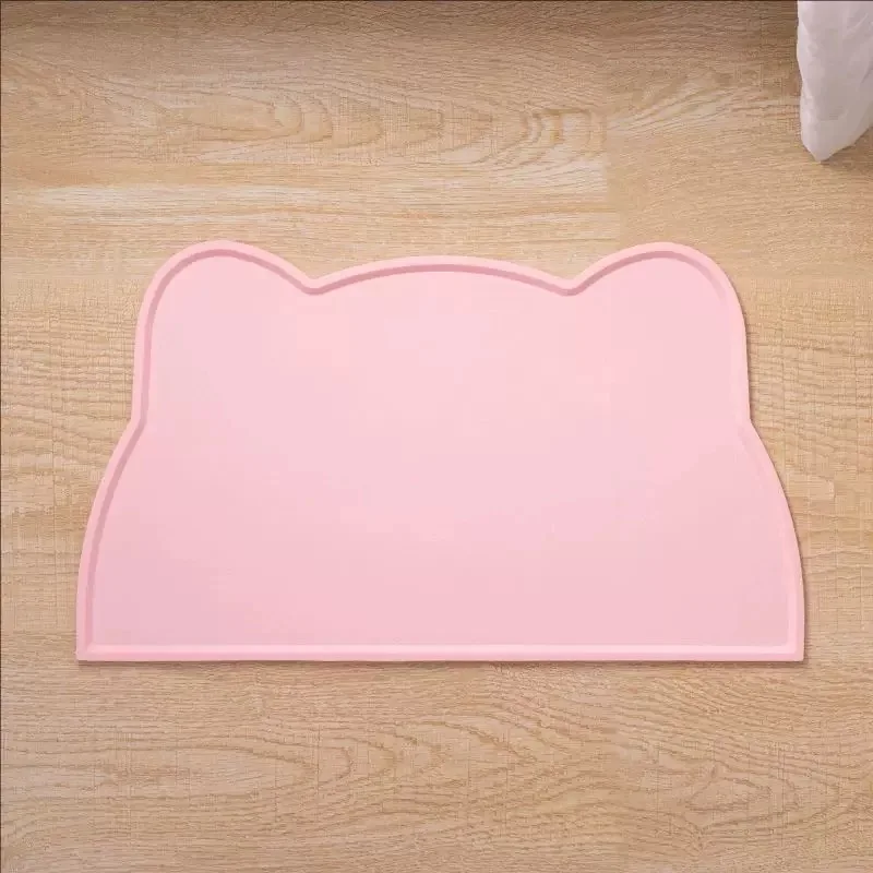 Tapete de Alimentação para Cães e Gatos de Silicone Antivazamento - Imagem 6