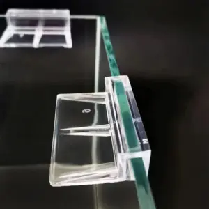 clipes acrílicos para aquário