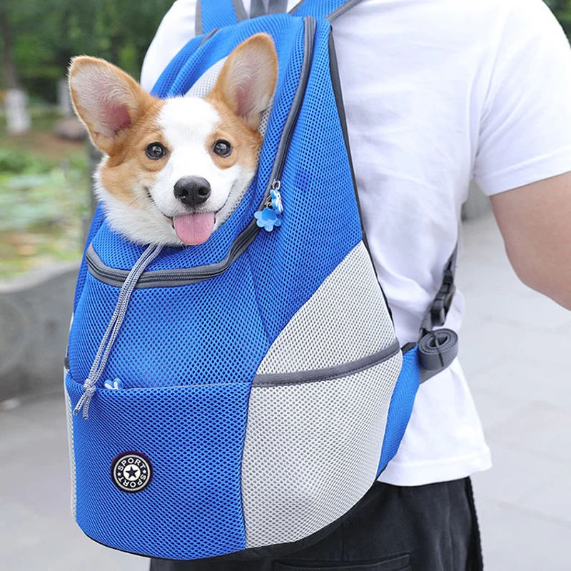 Mochila Canguru para Cães de Tecido Lavável para Passeio e Viagem - Imagem 2