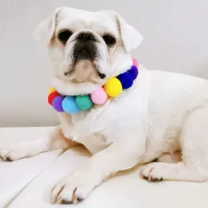 coleira para cães e gatos com bola