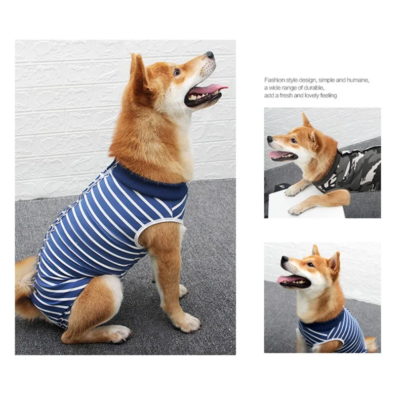 Roupa de Recuperação para Cães com Quatro Pernas em Modal - Imagem 2