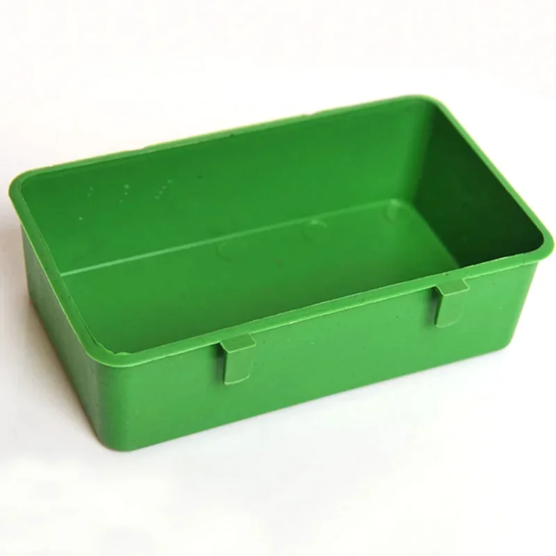 Banheira para Pássaros Pequenos de Plástico Verde para Gaiola 12 cm - Imagem 3