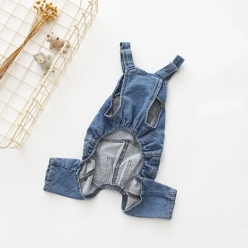 Casaco Jeans para Cães Outono Inverno, Moda Pet - Imagem 5