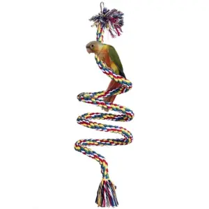 brinquedo de corda para pássaros