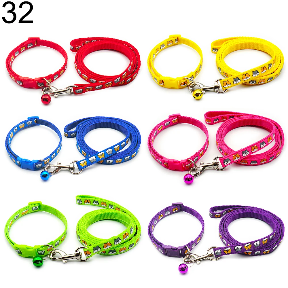 Coleira Ajustável para Cães e Gatos de Poliéster 1 cm x 1,2 m - Imagem 4