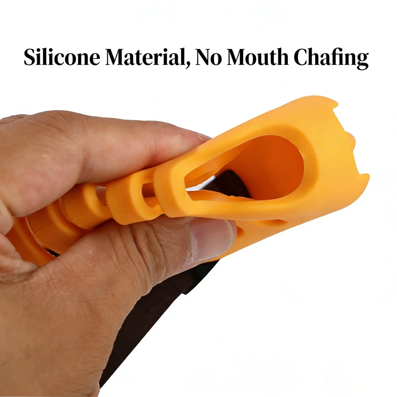 Focinheira de Silicone para Cães Ajustável Anti-Mordida - Image 5