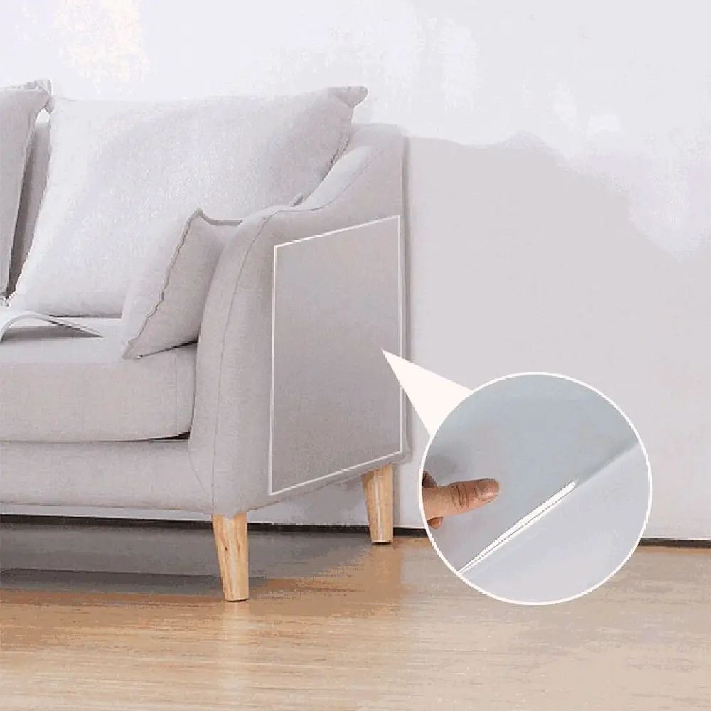 Fita Anti-Arranhões para Gatos de PVC Transparente 20 cm x 100 cm - Imagem 3