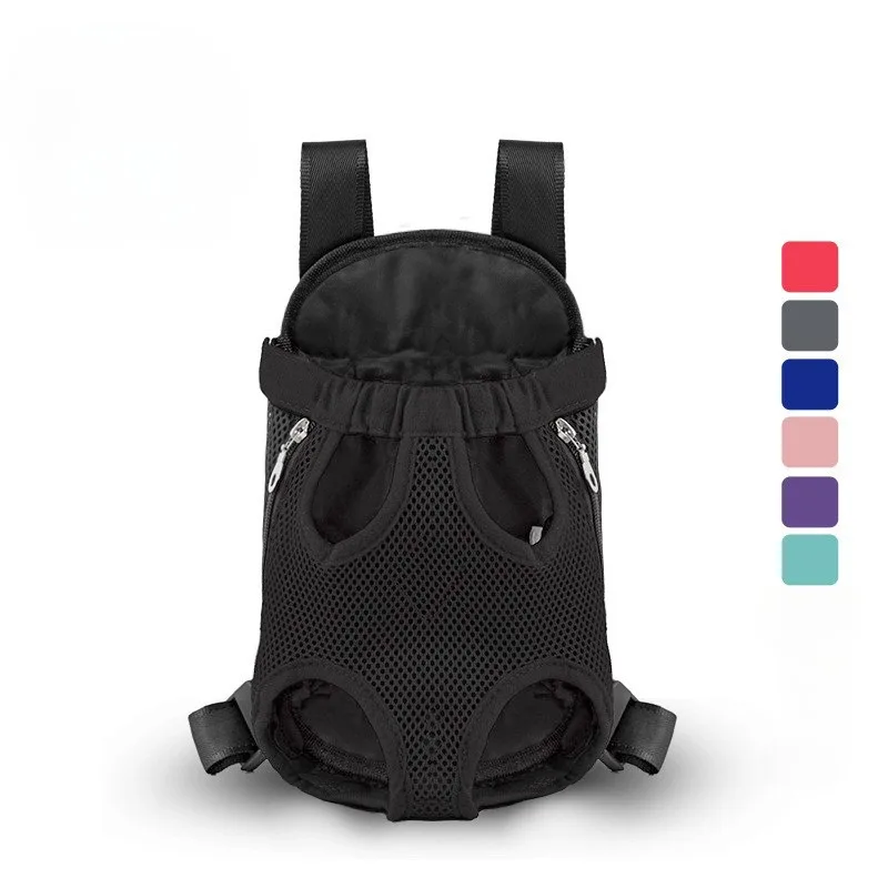 Mochila Canguru para Cães e Gatos de Nylon Respirável para Viagem - Imagem 5