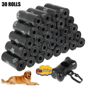 sacos para dejetos de cães com dispensador