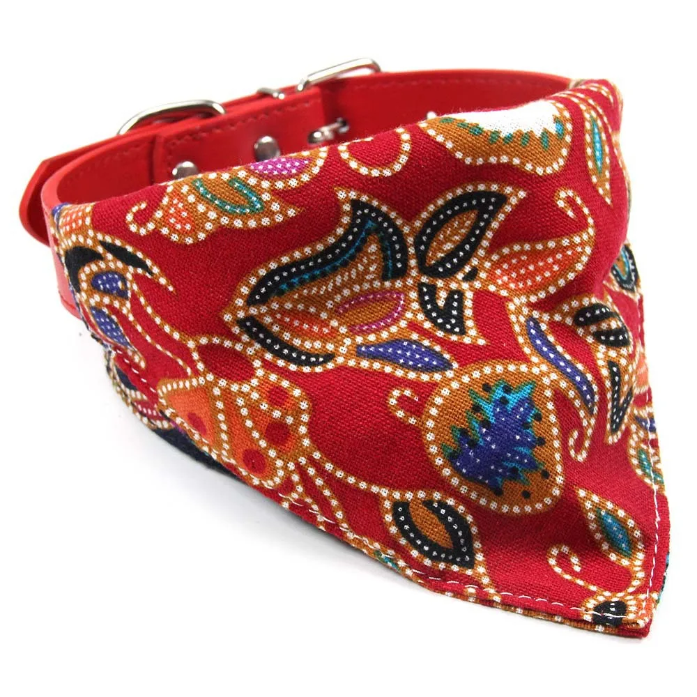 Bandana para Cães Ajustável de Algodão Lavável - Imagem 4