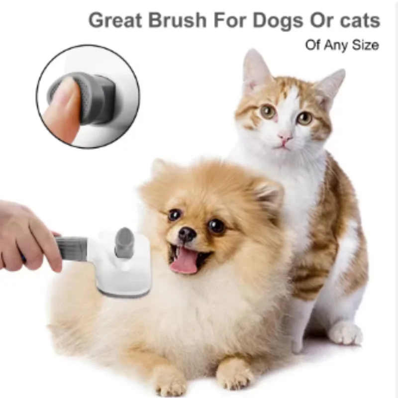 Escova para Cães e Gatos de Limpeza Automática Compacta - Imagem 3