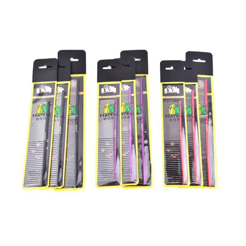 Pente de Alumínio para Cães e Gatos de 16 cm para Remover Pelos - Image 2