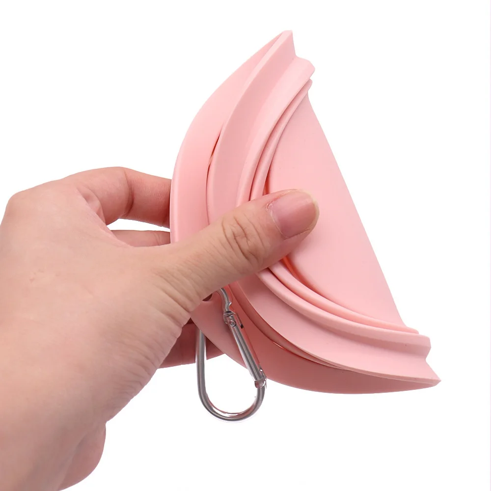Tigela Portátil Dobrável para Cães em Silicone para Viagem - Image 3