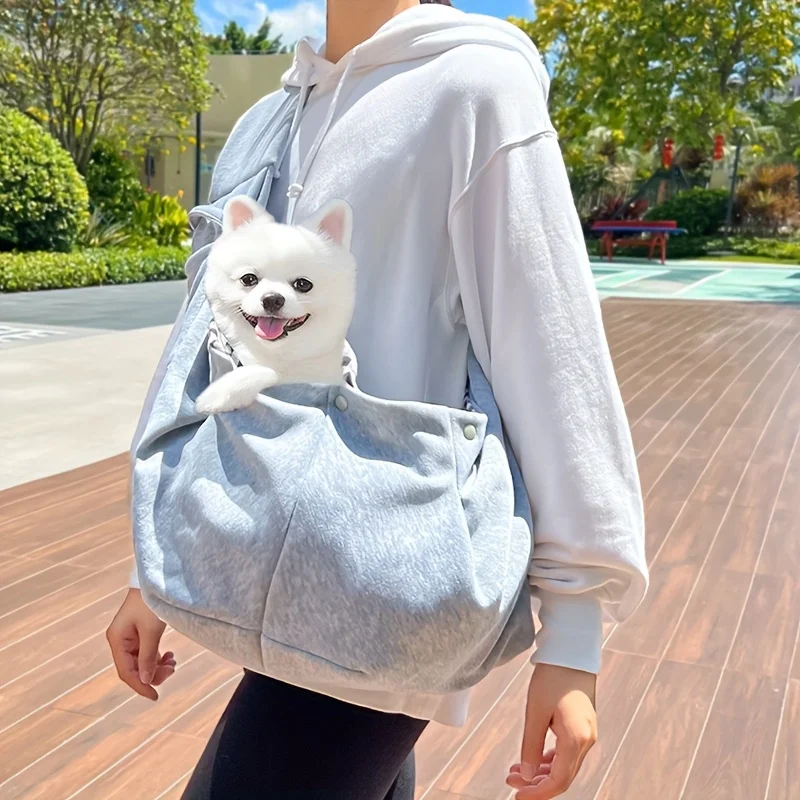 Bolsa de Transporte para Cães e Gatos de Até 7.5kg Portátil - Imagem 4