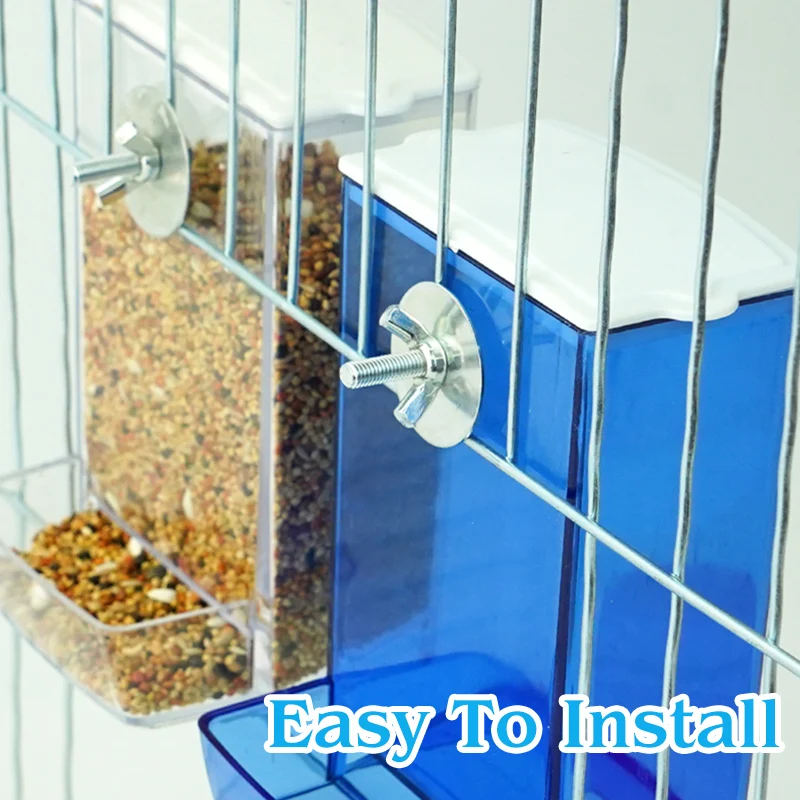 Alimentador Automático para Pássaros com Design Anti-derramamento - Imagem 4