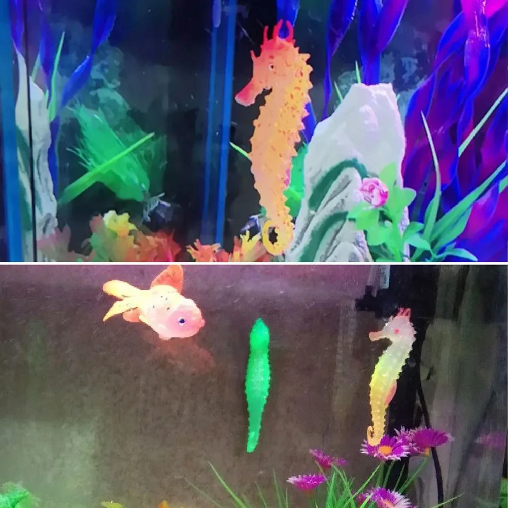 Hipocampo Artificial para Aquário de Silicone Flexível - Imagem 3