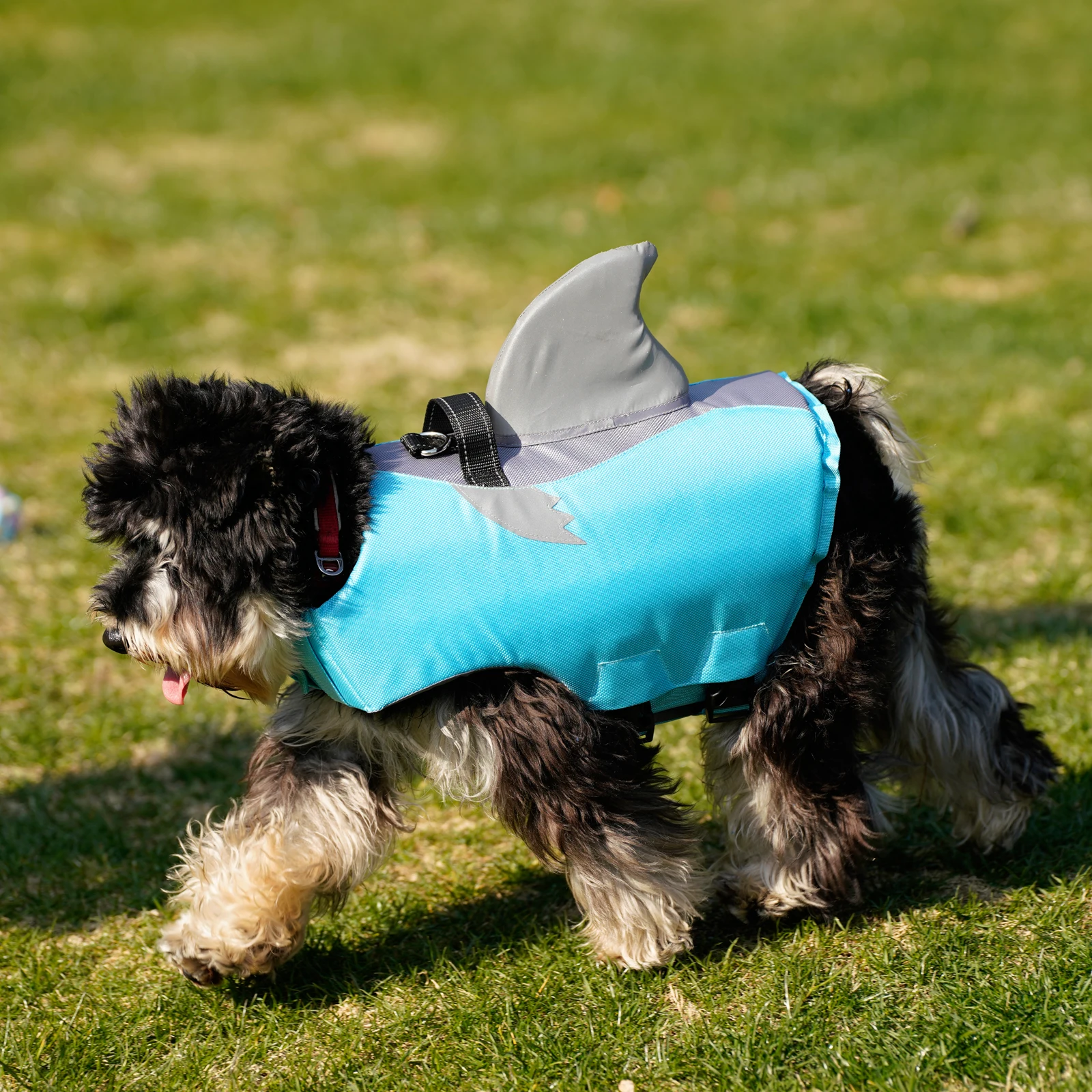 Colete Salva-Vidas para Cães com Alça de Resgate Ajustável - Imagem 6