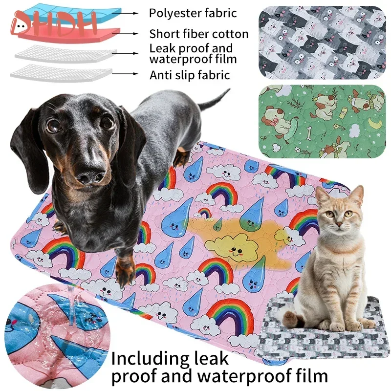 Tapete Higiênico Lavável para Cães com Camada Impermeável - Imagem 2