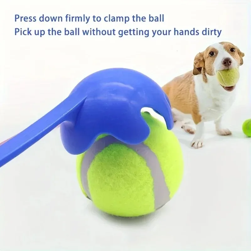 Lançador de Bolas para Cães Manual com Cabo Longo para Arremessar Longe - Imagem 4