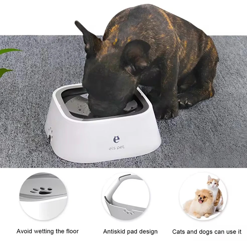 Tigela de Água Flutuante para Cães 1 L Antiderramamento - Imagem 6