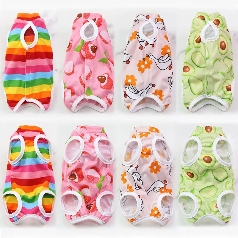 Roupa para Gatos Fêmeas Pós-Esterilização Anti-Lambedura Elástica - Imagem 5