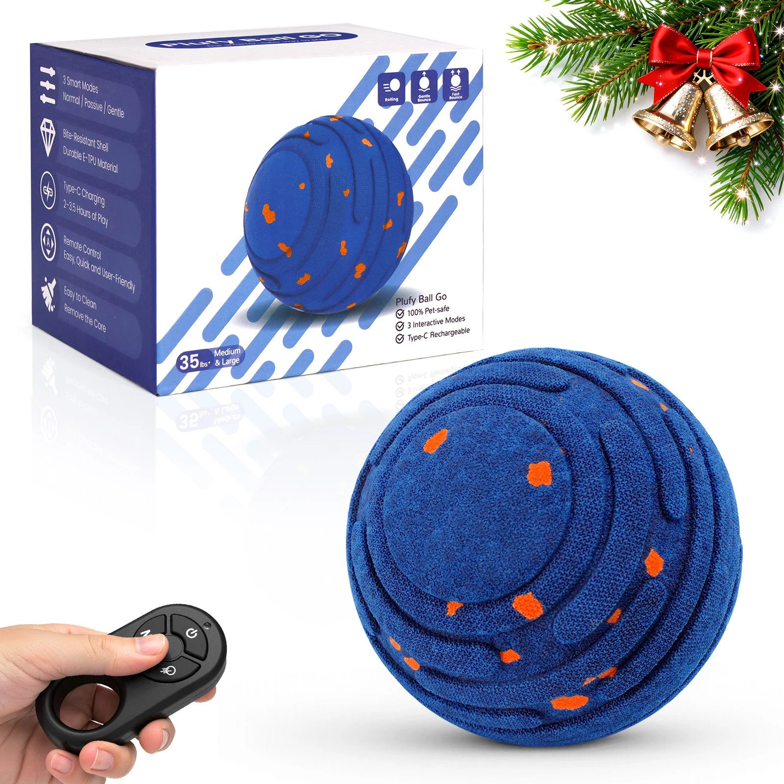 brinquedo interativo para cães recarregável