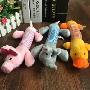 brinquedo de pelúcia para cães com apito